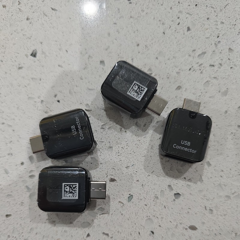 Samsung Original Type-C to USB OTG Data Transfer Connector Adapter 4 pc LOT