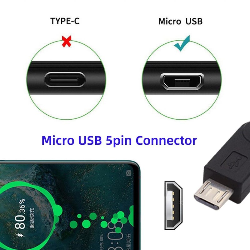 USB 2.0 Micro USB 5Pin Male to Female Extension Cable - Hi Speed Data & Power... gallery