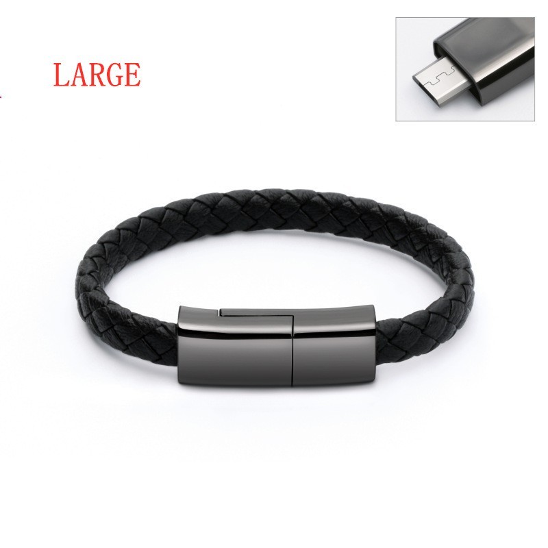 ChargeBand Bracelet Cable – Stylish Wearable USB Charging Data Cable