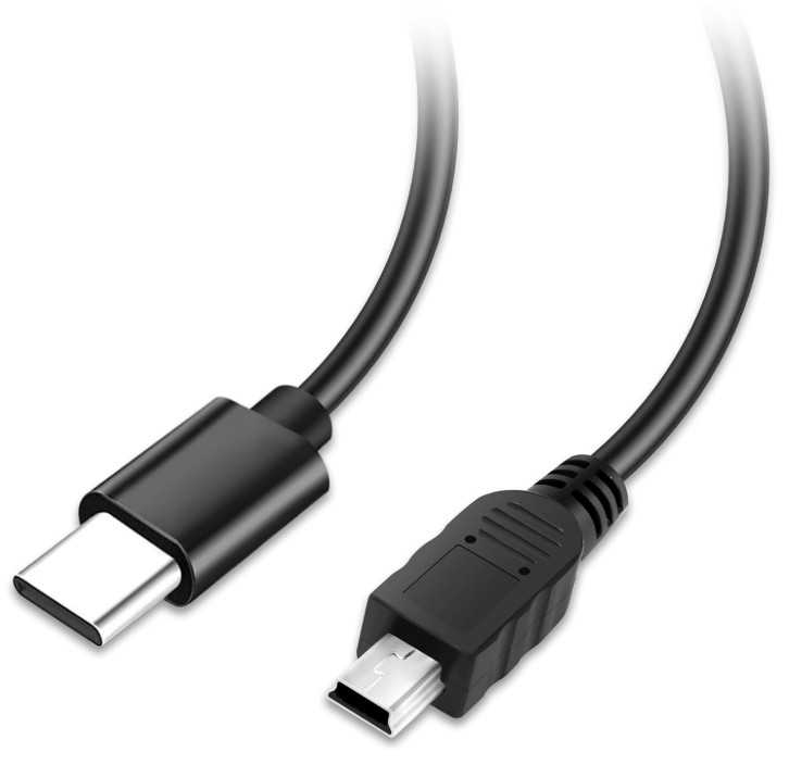 USB C to Mini USB Cable 4 Feet, Mini USB to Type C Cable, USB C to Mini 5-Pin gallery