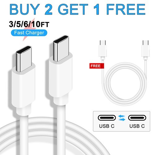 Fit Google Pixel 10a 9a 8a 10 9 Pro USB-C to USB-C Fast Cable Charging Data Cord