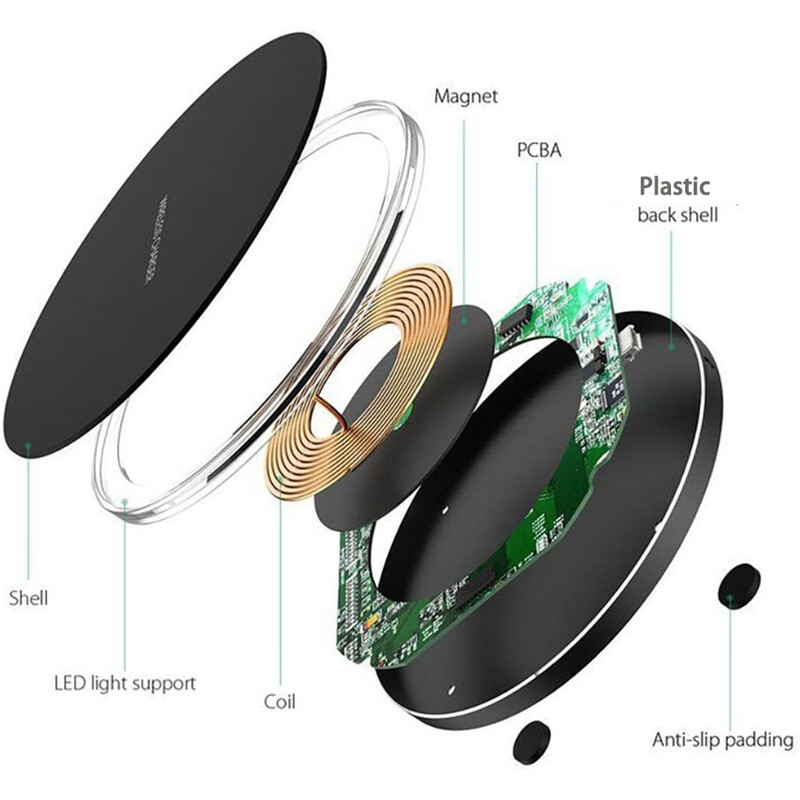 Fast Wireless Charger Charging Pad For iPhone 17 16e 16 15 14 13 12 Pro Max gallery