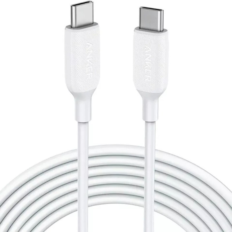 Anker 10ft USB C to USB C Charging Cable Fast Charge for iPhone Android (2-Pack)