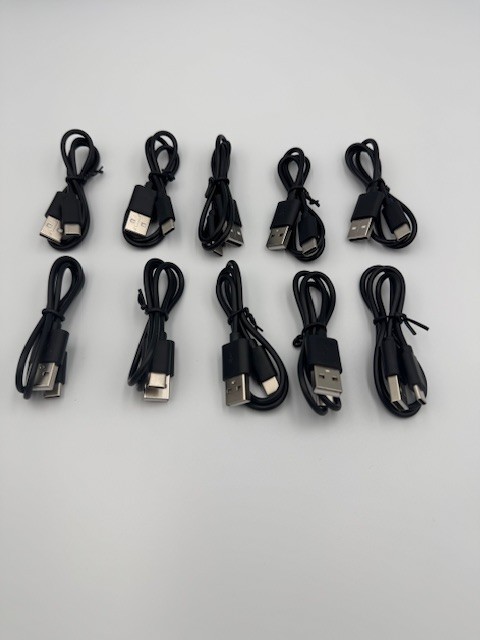 18" USB‑C 3.1 Type‑C to USB 3.0 Type‑A Fast Charging Data Sync Cable-Pack of 100 gallery
