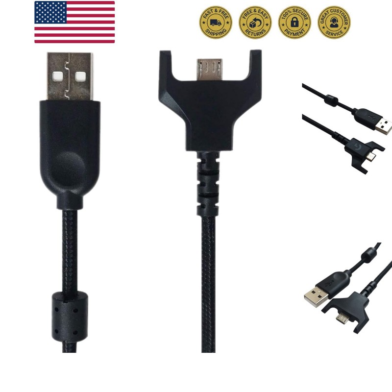 USB Charging Cable Replacement for Logit G403 G900 G903 G703 G PRO G Pro x Su…