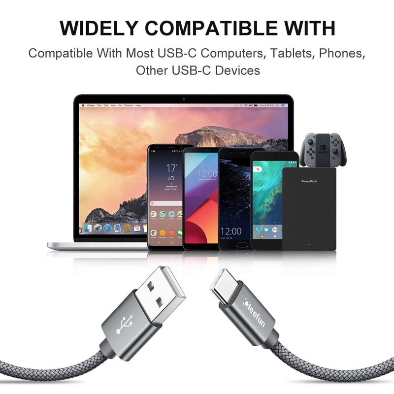 USB Cable, USB to USB Cable, [5 Pack, 3/3/6/6/10 ft] Charger Cable Fast Charg... gallery