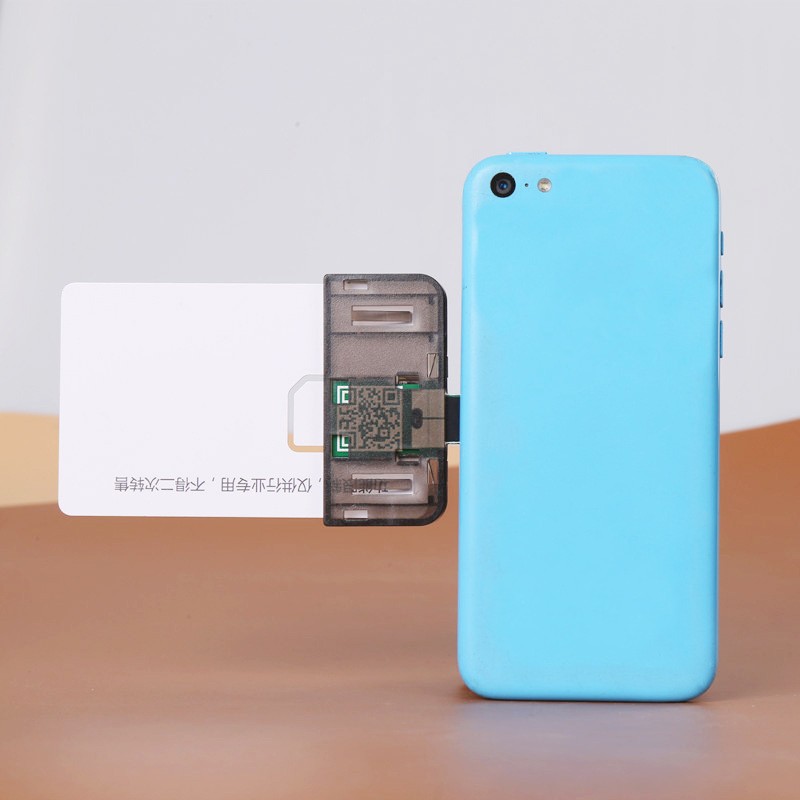 SIM Card Adapter SIM Card Reader Mini SIM Nano for iOS Phone5/6/7/8/X(Plug&Play) gallery