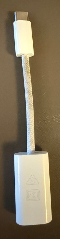 Apple USB-C to Lightning Adapter – White MUQX3AM/A GENUINE OEM