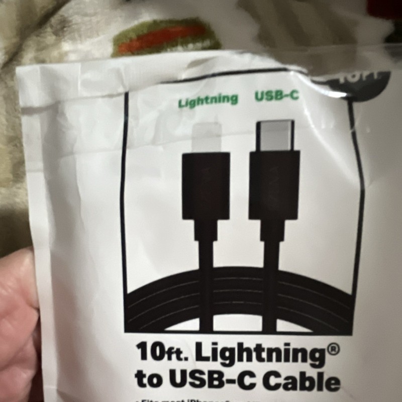 TopTech 10ft compatible to Apple devices USB-C Charging & Data Sync Cable gallery