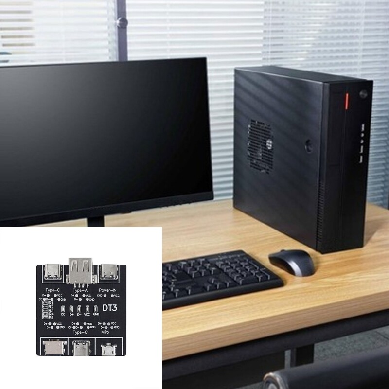 Data Line Detection Board for USB Cable Tester ShortCircuit Test gallery