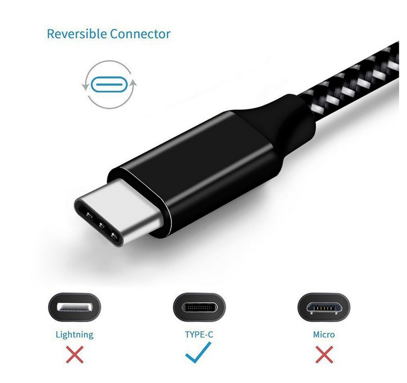 10FT USB-C Fast Charger Cable Lot For Samsung S8 S9 Android Type C Charging Cord gallery