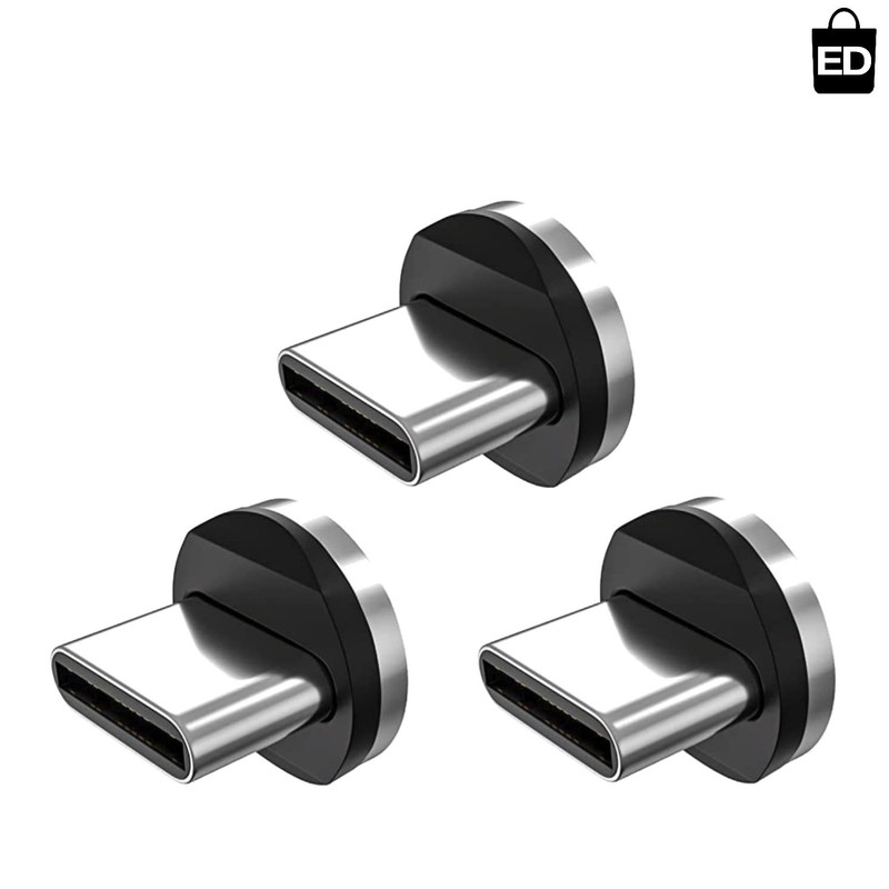 Magnetic USB-C Connector 3-Pack – Hassle-Free Charging for Ultimate Convenience