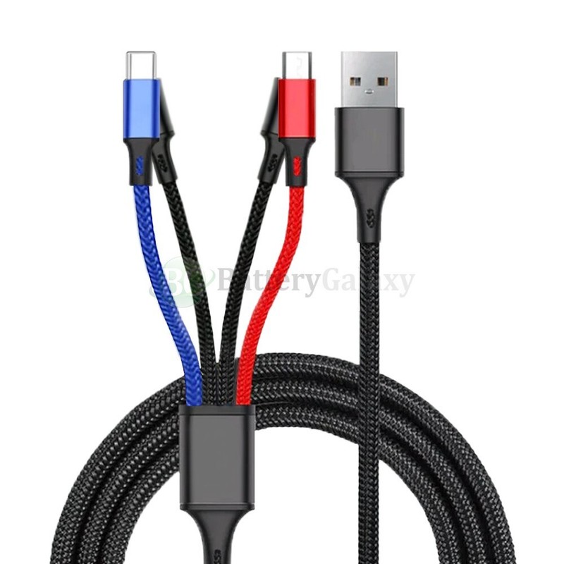 5X Fenzer Multi Charging Cable,1m Multi Charger Cord USB 4 in 1 Charging Adapter gallery