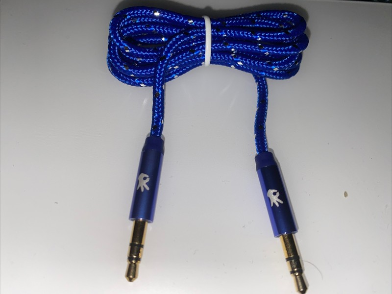 Aux Cable 3.5mm Male to Male Auxiliary Audio Nylon Braided Cord gallery