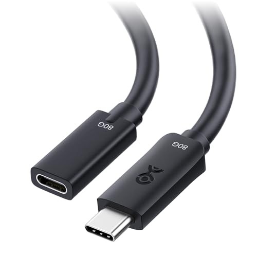 80Gbps USB4 Extension Cable - 3.3ft, Supports [8K@120Hz / 4K@480Hz 3.3 Feet gallery