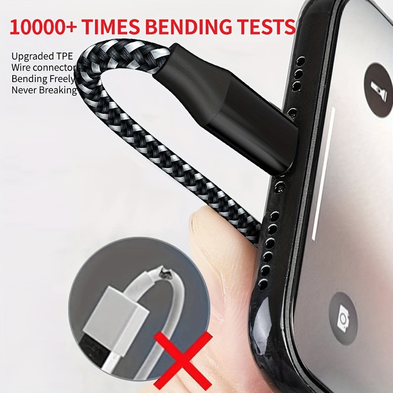 USB C Fast Charging Cable 1M Data Sync Charger Cord for Android Devices gallery