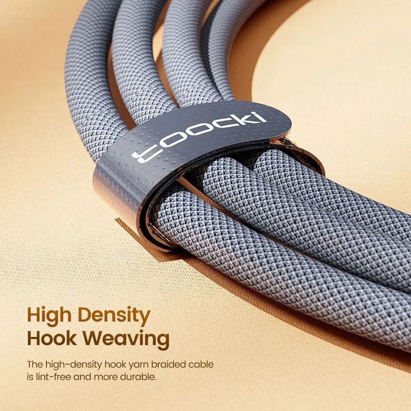 Toocki 6A USB-C Cable 100W Fast Charging for Samsung Xiaomi OnePlus POCO 1m/2m gallery