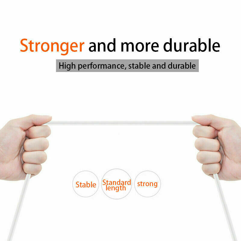 Fast Charger Charging Cable Wall Adapter Data Sync For Type-C/Micro-USB/iPhone gallery