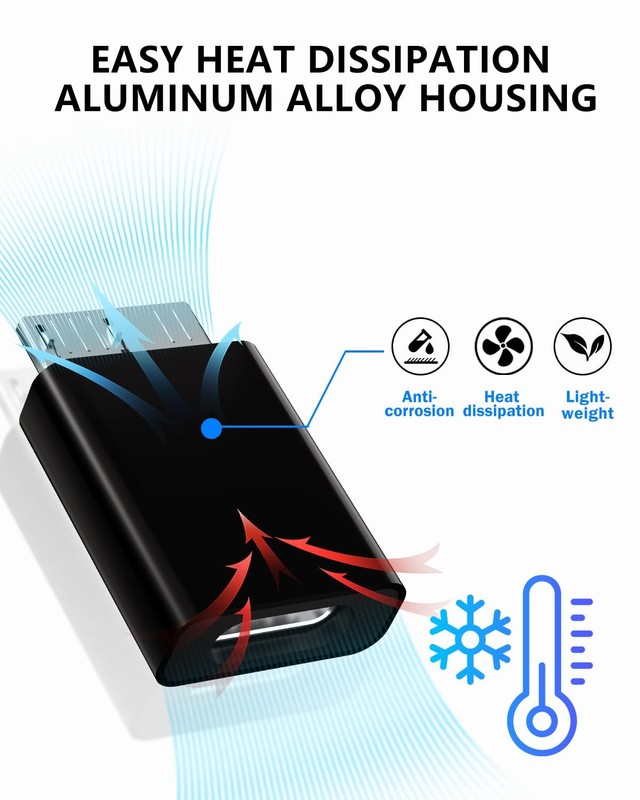 USB C Adapter 8 Pack Micro B To USB C Type C Female To Micro B Male Cable gallery