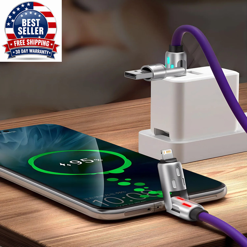 4-IN-1 240W USB Type C to USB C Cable PD Fast Charger Wire for Iphone 16 Pro Max gallery