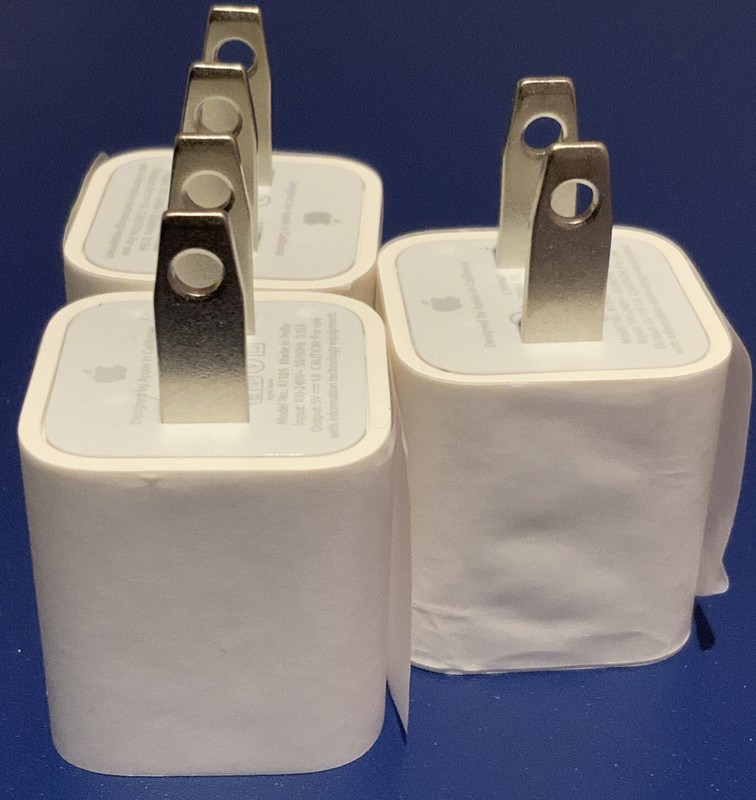 🏯 Apple 5W USB Power Adapter Wall Charger X Apple/ Samsung‼️Lot Of 3🆕As Shown gallery