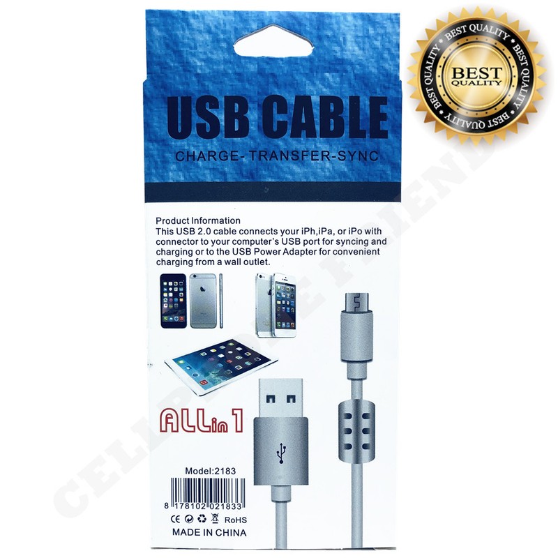 ANTI- INTERFERENCE High Speed Charging & Data Cable for Apple Micro USB TYPE C gallery