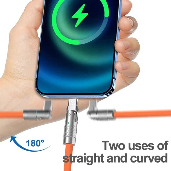 "Chubby Gamer" 180° Rotating Fast Charge Cable gallery