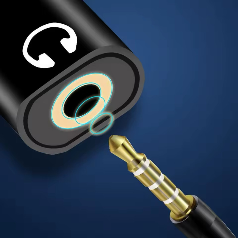2 in 1 Type C to 3.5mm Aux Audio Cable Cord Charger Headphone Splitter Adapter gallery