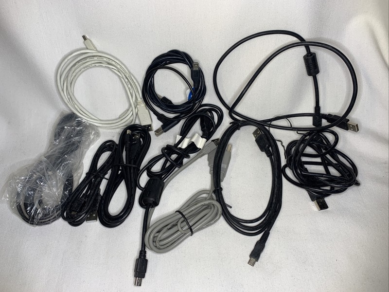 Lot 10x USB 2.0 Male A to Mini B Data Sync Charger | Charging Cable