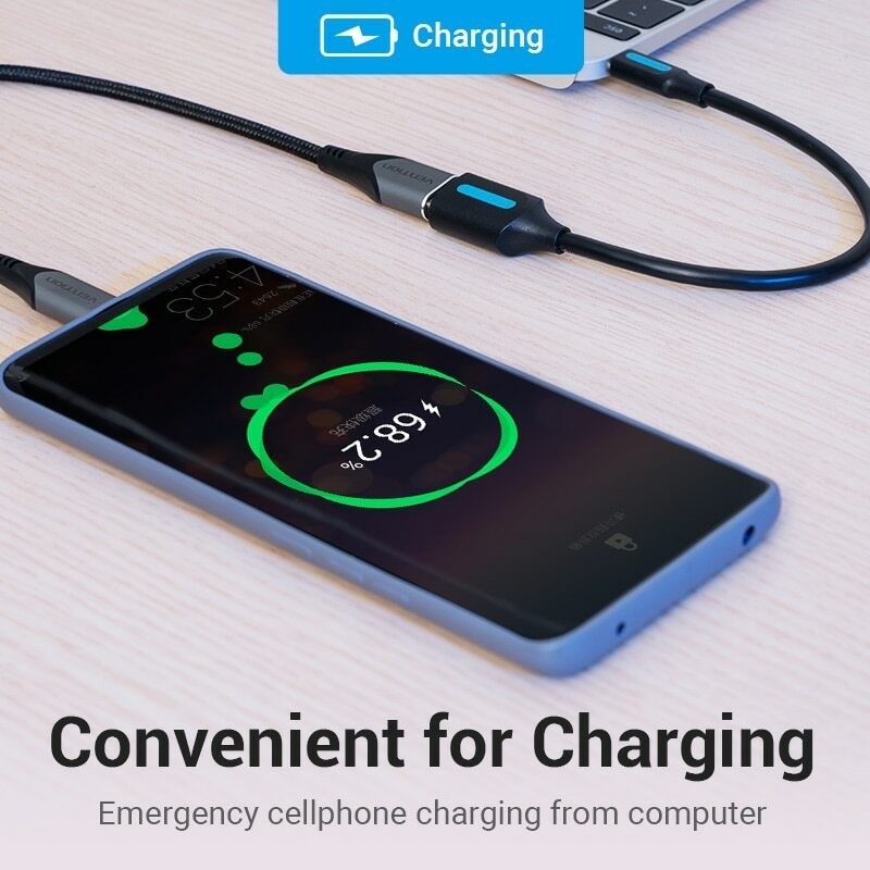USB Type C Cable Male to USB A 3.0 Female OTG On The Go USB Host Adapter Cord gallery