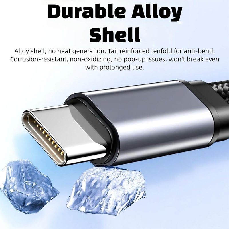 2x Samsung Galaxy S25 Headphone Adapter, USB C to AUX Mic Jack with PD 60W Gray gallery