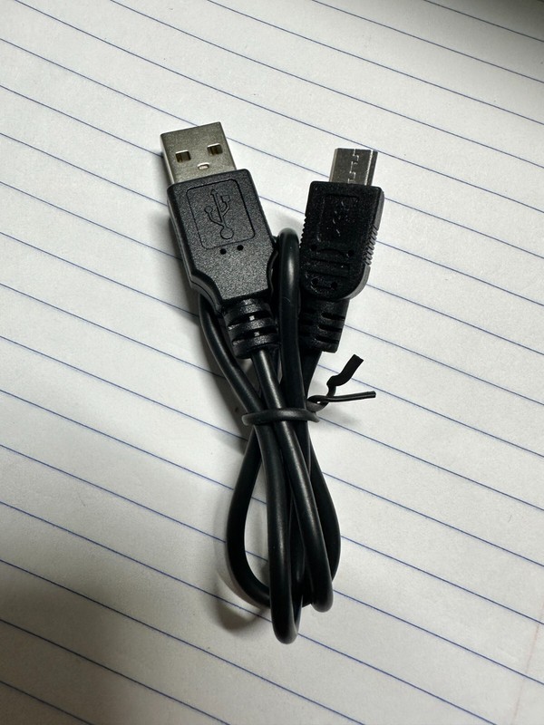 18" Round Heavy Duty Micro USB Data Cable - Black, for phones, cameras,gps, etc gallery