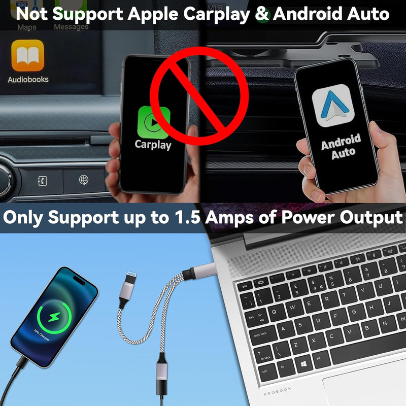 2025 Upgraded,Usb Splitter 1 in 2 Out Cable,Double USB Port Extender Power Split gallery
