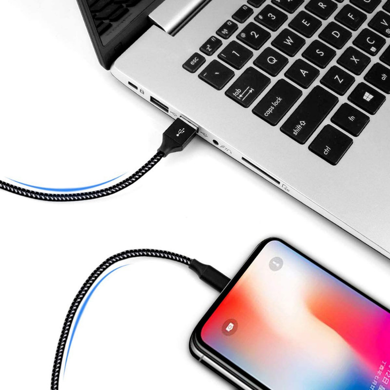 3/6Pack Fast Charger Cable Heavy Duty For iPhone 13 12 11 X XR 8 7 Charging Cord gallery