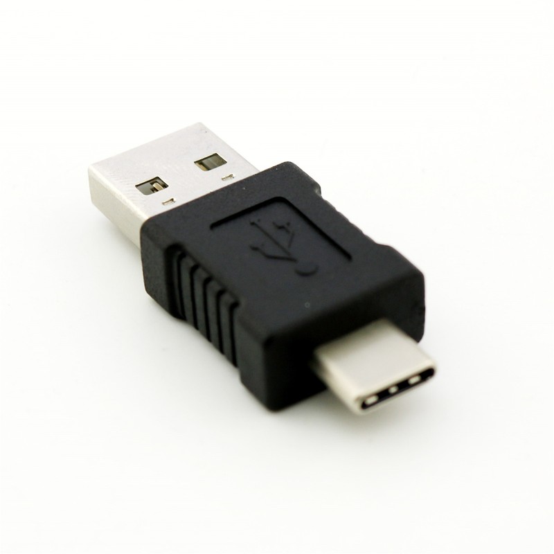 1x USB 2.0 A Male to USB 3.1 Type C Male Plug Data Sync Charge Converter Adapter gallery