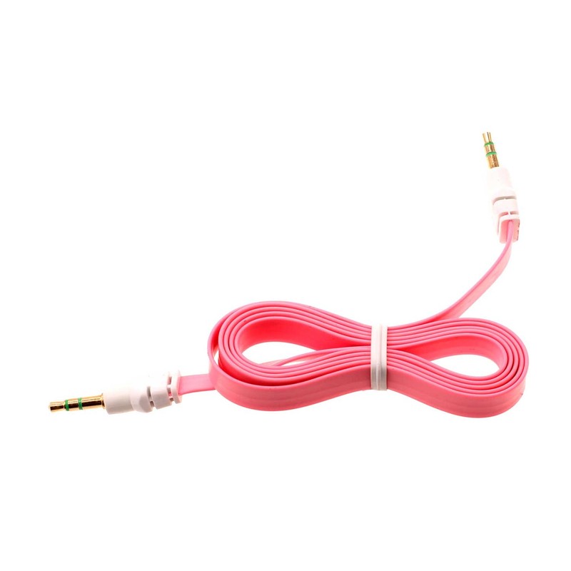 Aux Cable 3.5mm Adapter Car Stereo Aux-in Audio Cord Speaker Jack for Tablets