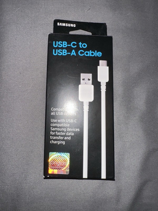 Genuine Samsung USB-C To USB-A Sync & Transfer Cable 1 Meter