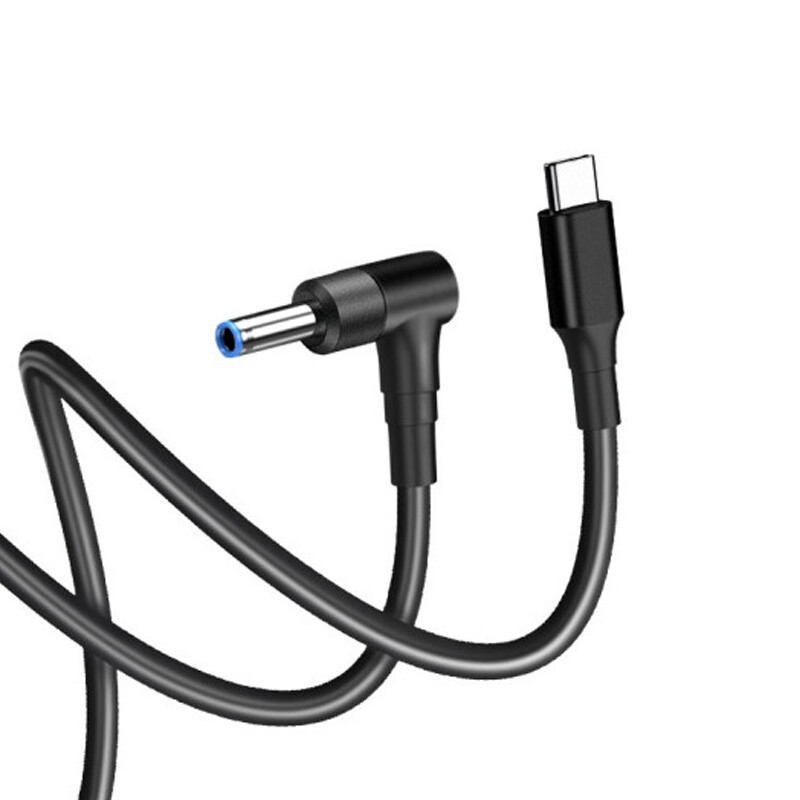 USB Type C to Notebook DC4.5x3.0 Port Adapter Charger Cable 1.5m for HP Dell 65W gallery