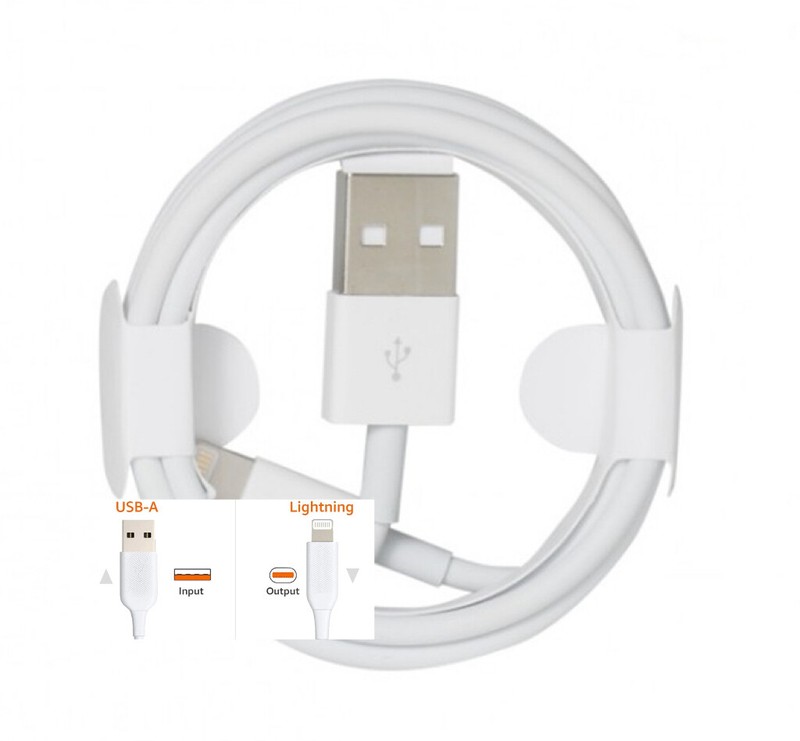 Wholesale Bulk Lot USB Cable 3Ft 6Ft For Apple iPhone 14/13/12/11/8 Charger Cord gallery