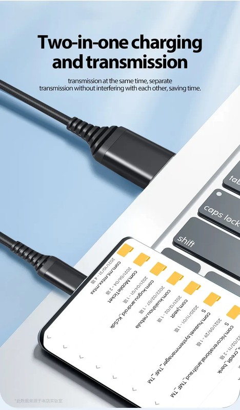 USB to 8Pin Cable HQ Nylon 3 ft, For iPhone 5,6,7,8,9 to 15 (2 Pack) gallery