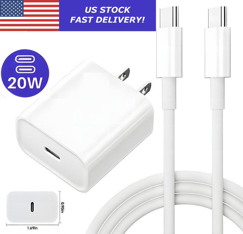 IPhone 15 16 Pro Max Plus USB-C to USB-C Cable Fast Charging PD Type C Cord lot