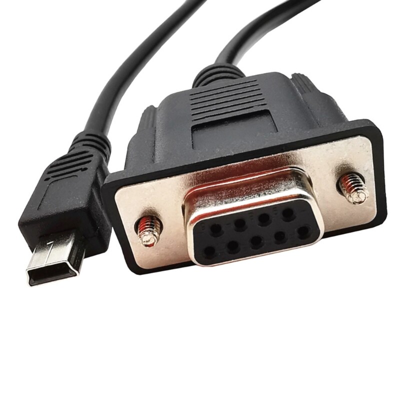 DB9 to USB5pin Mini USB2.0 Male to RS232 DB9 9Pin Female Adapter Extension Cable gallery