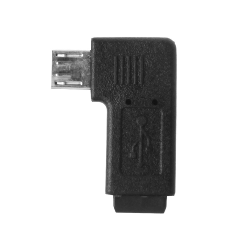 Left and Right Angled Mini USB 5Pin Female To Micro USB Male Data Sync Adapter gallery