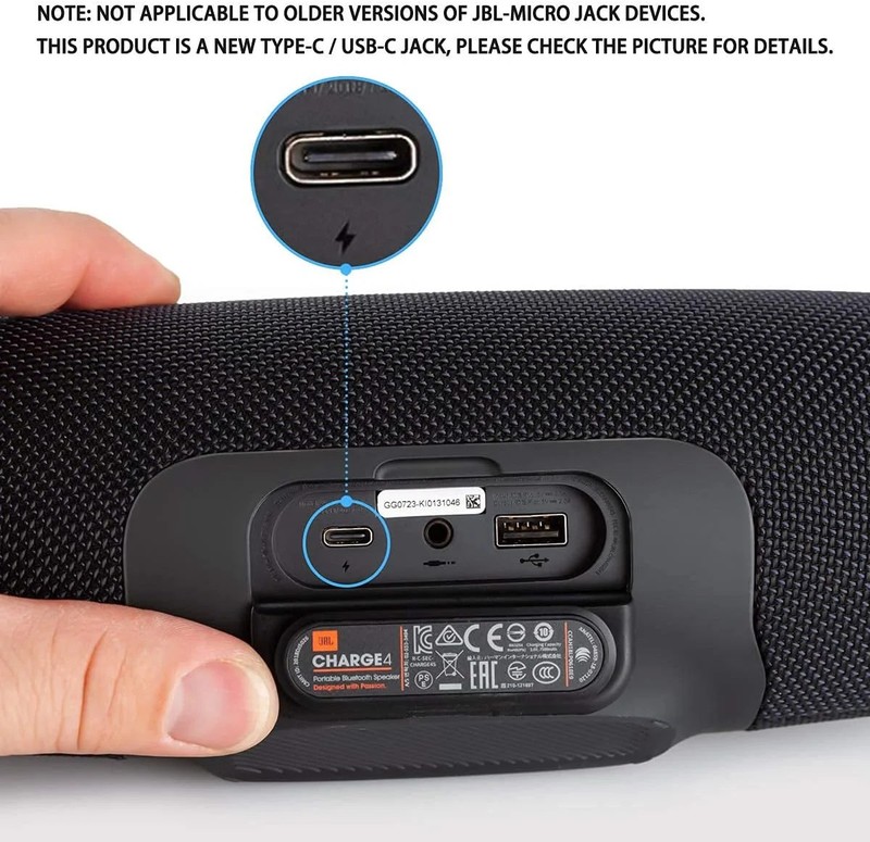 Charger Charging Cable Cord Fit for JBL Charge 4,Charge5,Charge 6,JBL Flip 5,... gallery