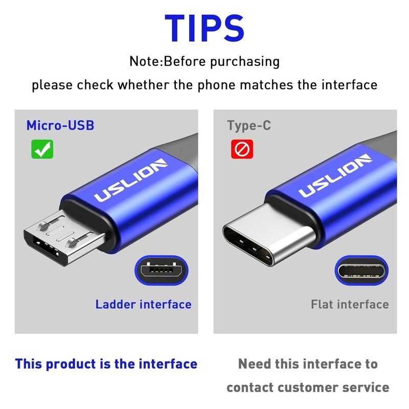 Micro USB Cable 3A Fast Charging Data Wire for Android Phones gallery