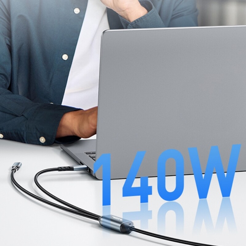 USB C to USB C Data Cord PD140W Fast Charge 480Mbps Data Transfer Cable Line gallery
