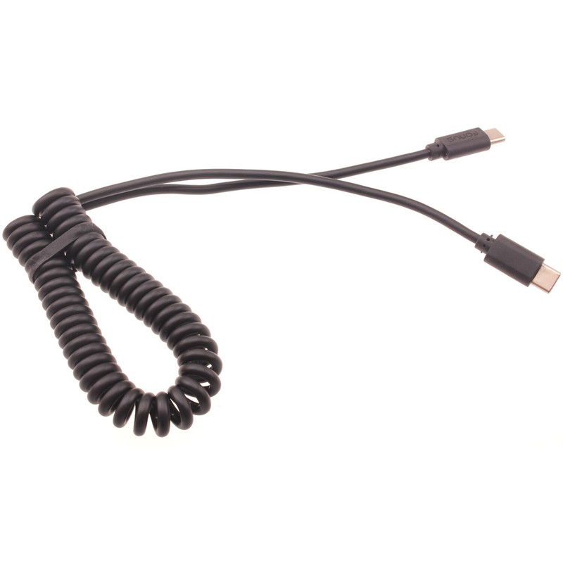 USB-C to TYPE-C Coiled Cable Fast Charger Cord Power Wire Sync 6ft for Tablets