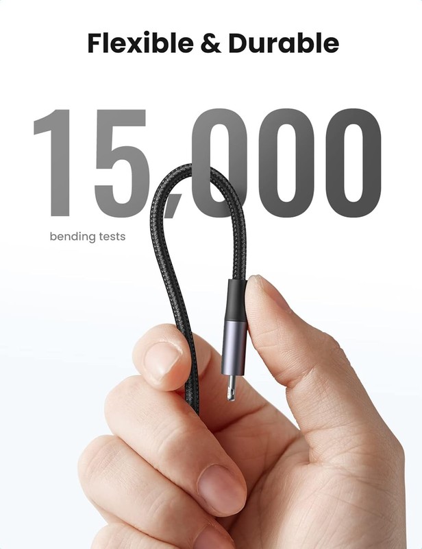 Ugreen USB C to Lightning Cable 3ft MFi Certified PD Fast Charge iPhone iPad gallery