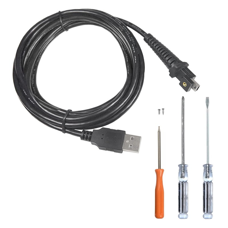 Compatible Nuance® Dragon PowerMic III Microphone 9' Straight Cable - Easy In...
