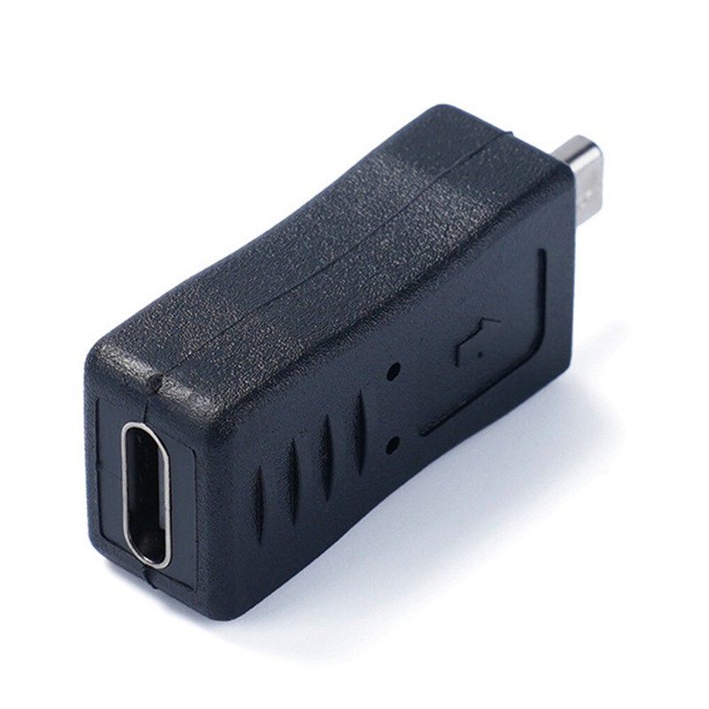 10pcs Mini USB 8 Pin Male to C Female Convertor Adapter Charge Data Sync Camera gallery